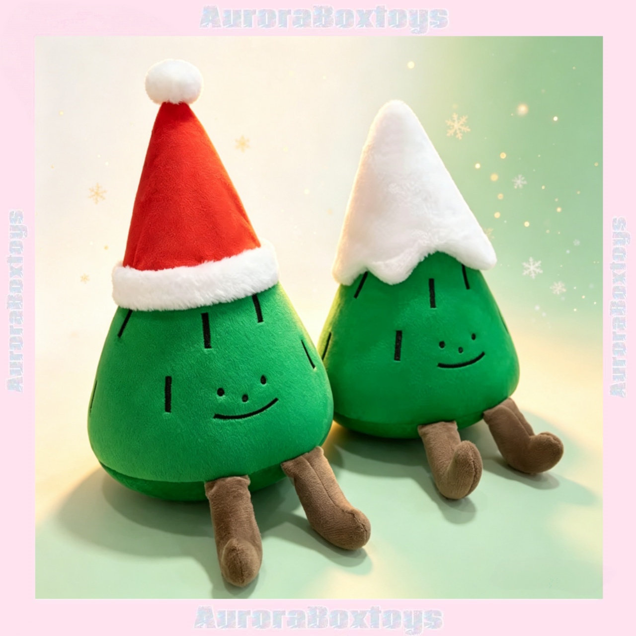 Santa Hat Plush - Peluche de Noël 2026 en forme