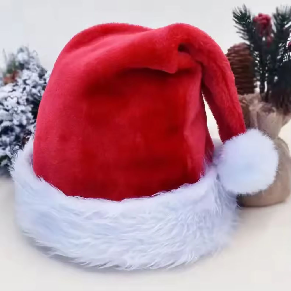 Nouveau Chapeau de Noël en Pel - Santa Hat Plush avis et prix