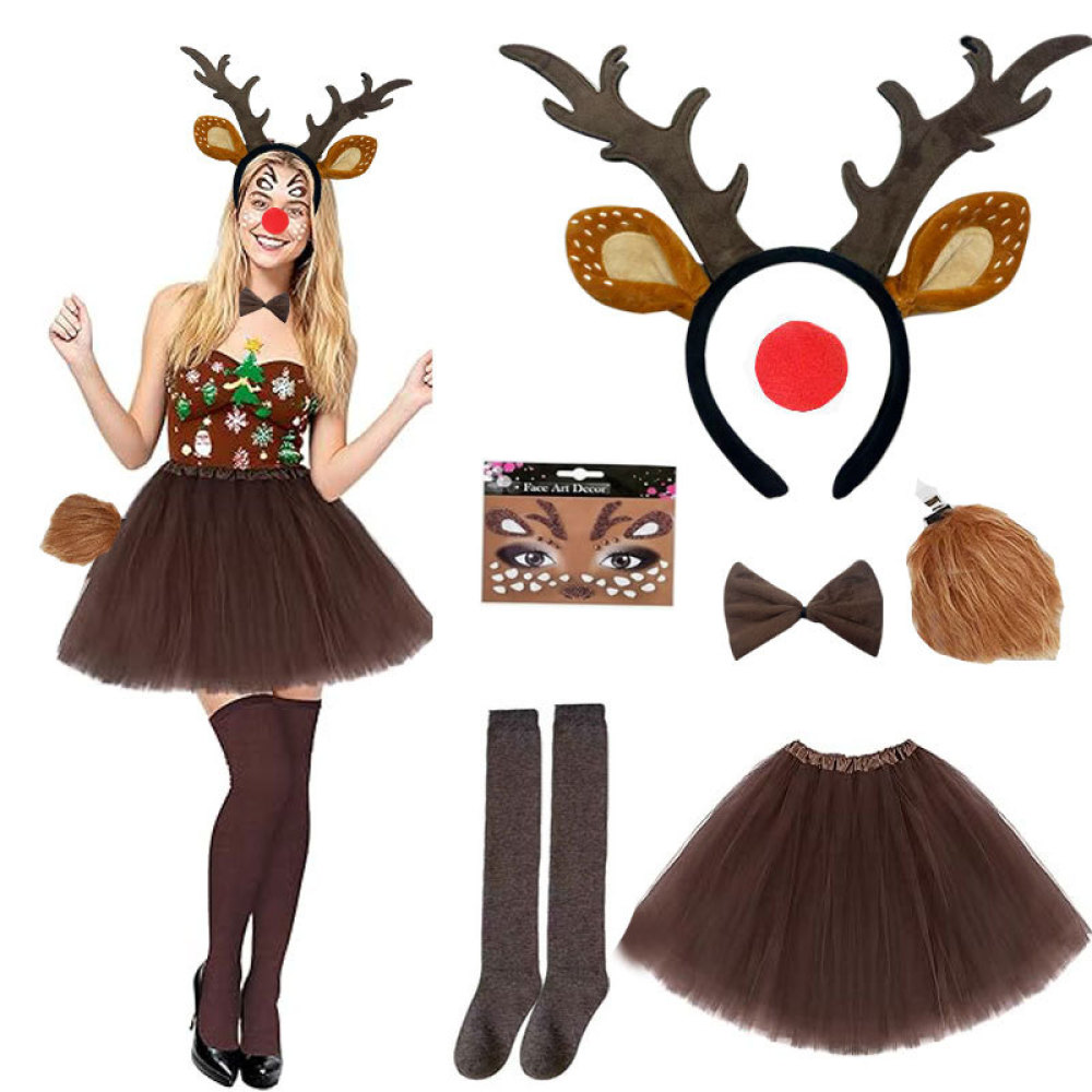 Serre-tête en bois de renne de - Reindeer Antlers Headband avis et prix
