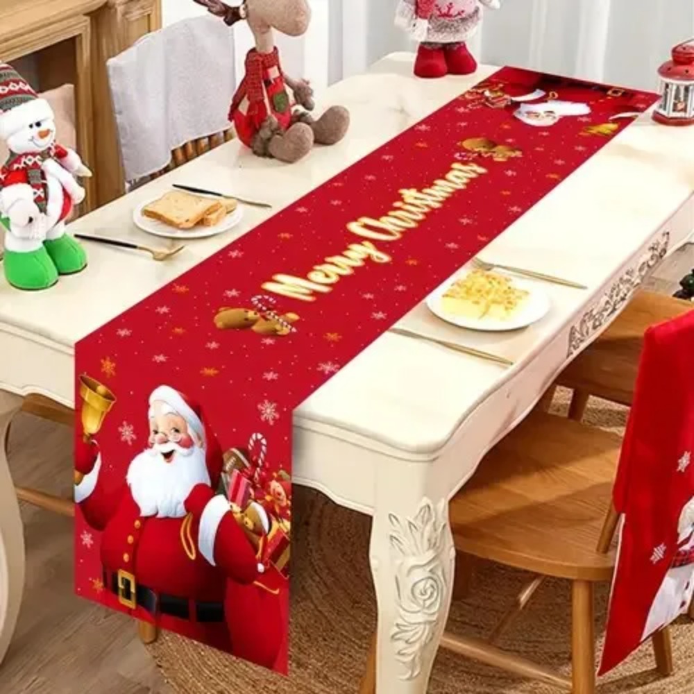 Chemin de table de Noël Père N - Christmas Table Runner avis et prix