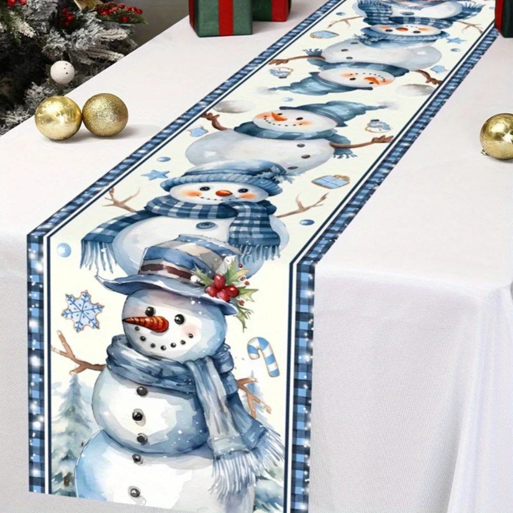 Chemin de table de Noël Père N - Christmas Table Runner avis et prix