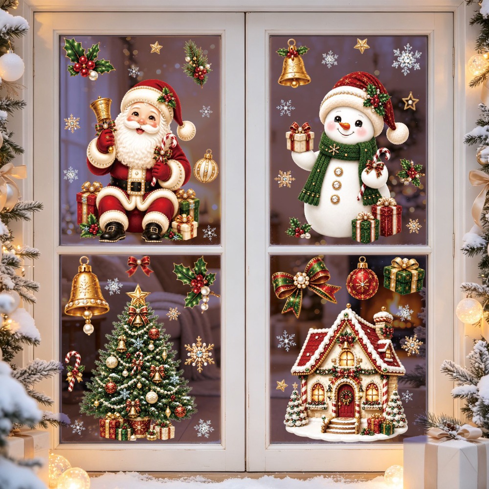 Nouveaux Autocollants de Noël  - Snowflake Window Decal avis et prix