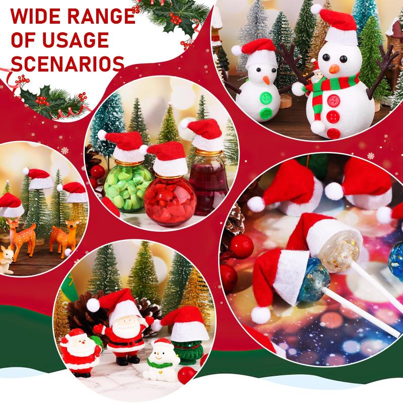Mini chapeaux de père noël en  - Santa Hat Plush avis et prix