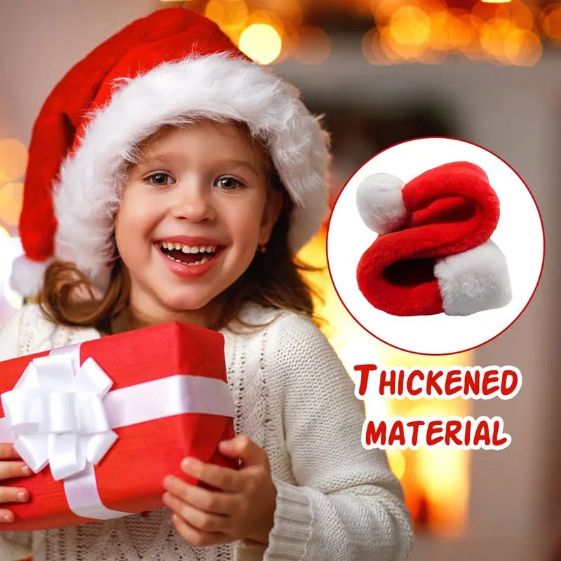 Chapeau de Père Noël en peluch - Santa Hat Plush avis et prix