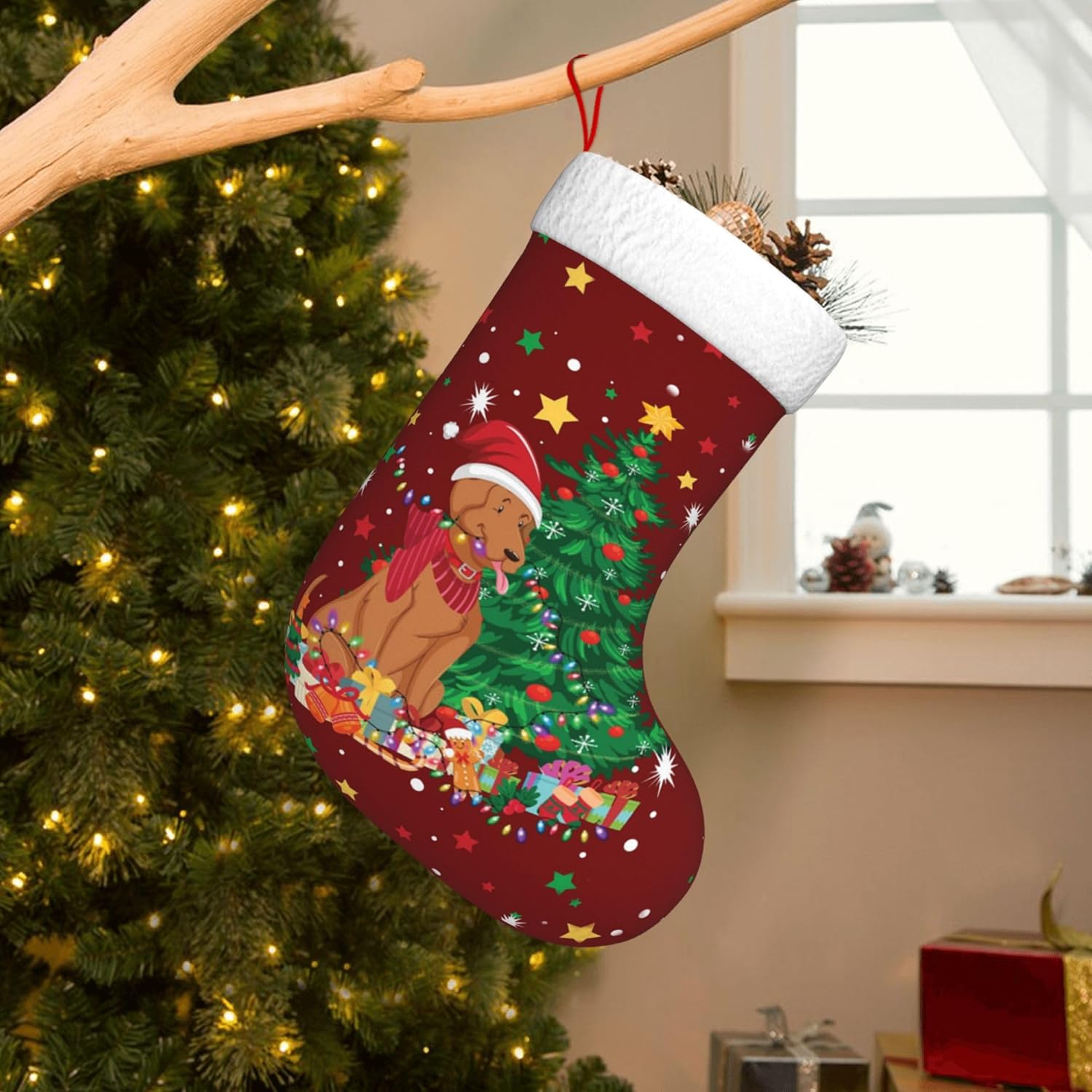 Design lumineux de noël pour c - Christmas Stocking Hanging avis et prix