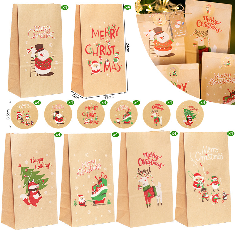 Sacs Cadeaux de Noël en Papier - Advent Calendar Gift avis et prix