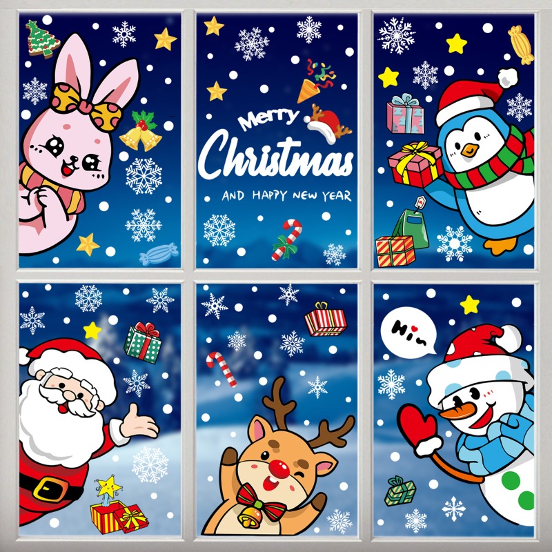 Autocollants de fenêtre en ver - Snowflake Window Decal avis et prix